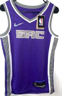 Nike NBA Authentic Sacramento Kings Jersey - Purple, Size 40